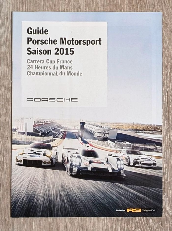 Guide Porsche Motorsport Saison 2015