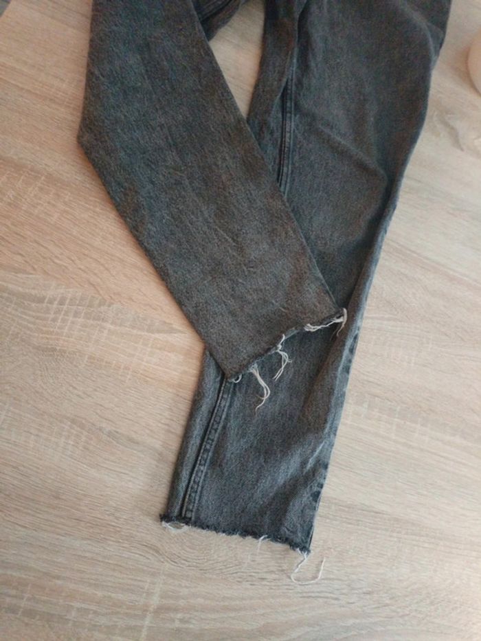 Jeans gris Zara - photo numéro 2