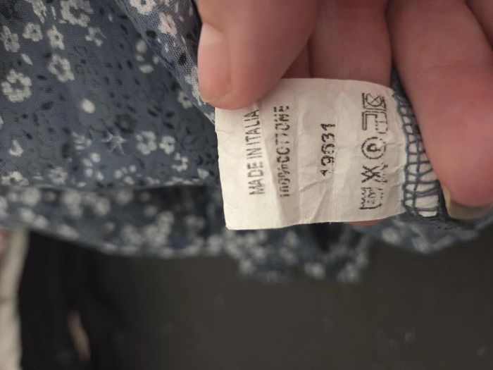 robe d'ete Made In Italy bleu taille Xl - photo numéro 6