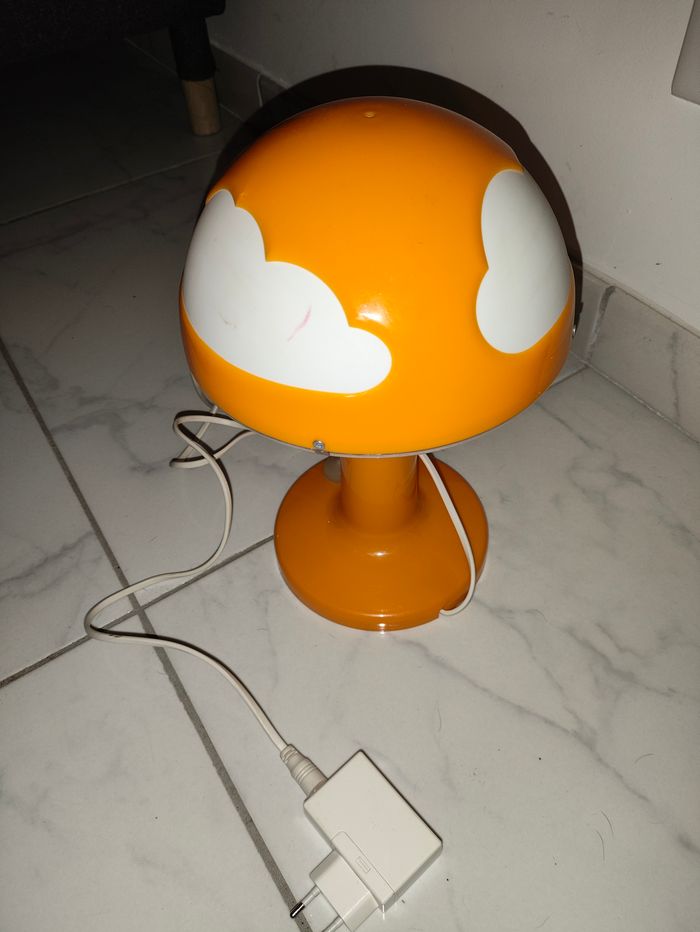 Lampe Ikea Skojig Cloud Orange Vintage Henrik Preutz enfant 2011 - photo numéro 5