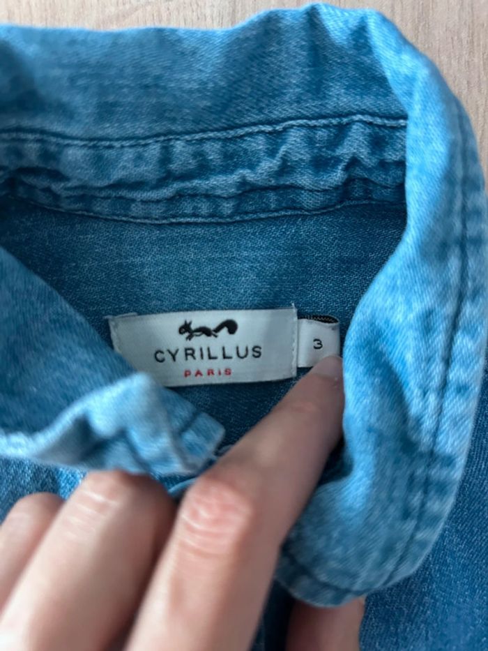 Chemise en jean cyrillus - photo numéro 4