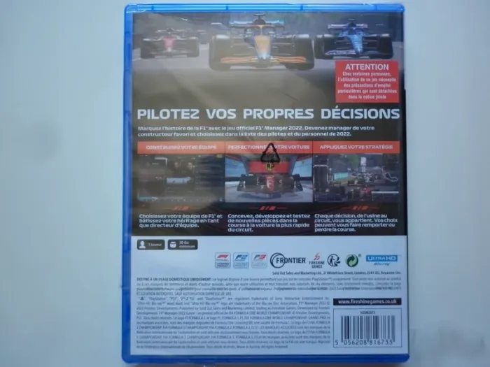 F1 Manager 2022 Jeu Vidéo PS5 Playstation 5 - photo numéro 2