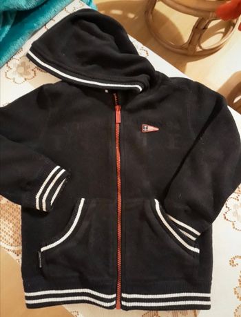 Veste polaire bleu marine - Terre de Marins - 7 ans