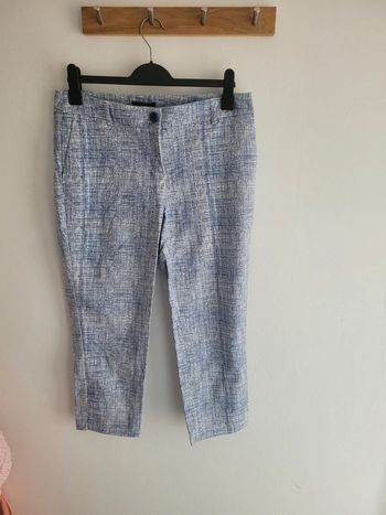 Pantacourt bleu