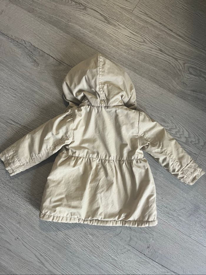 Veste Trench beige bébé Tex Baby – 18 mois - photo numéro 2