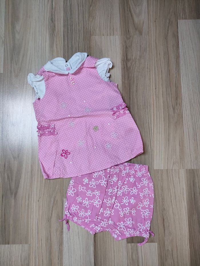 Ensemble short et blouse