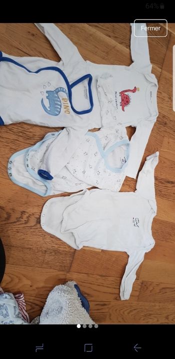 Lot de 4 bodies