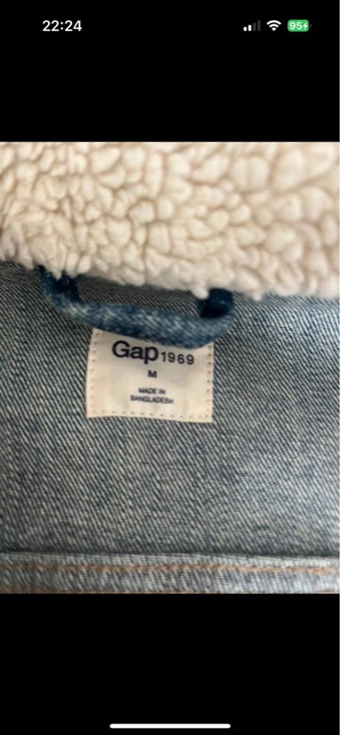 Veste en jean molletonné - photo numéro 3