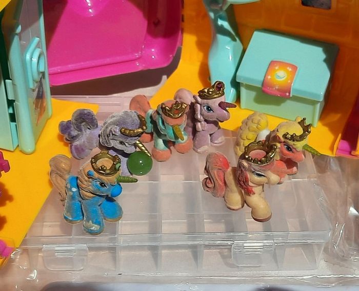 Lot de 6 petites licorne