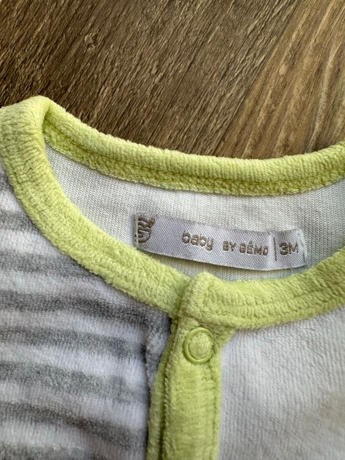 - Pyjama Gemo  - 3 mois - Très bon état - photo numéro 2