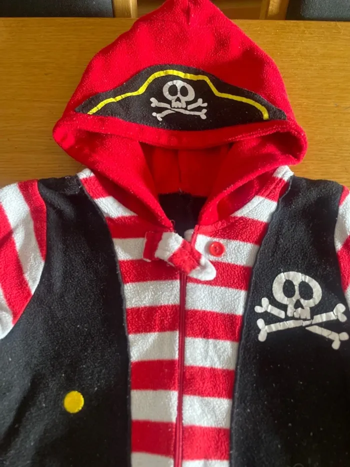 Pyjama ou sur pyjama polaire pirate - photo numéro 2