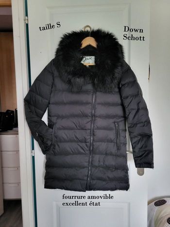 Doudoune mi-longue Schott Down taille que comme neuve