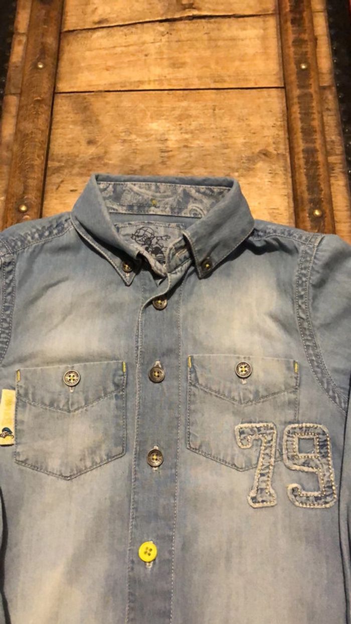 Très jolie chemise en jeans Complices 3 ans - photo numéro 2