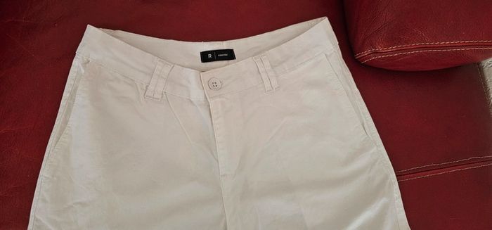 Pantalon blanc La Redoute neuf - photo numéro 2