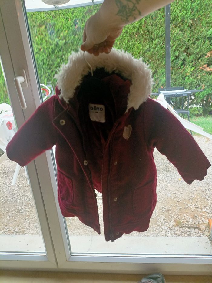 Manteau fille 12 mois