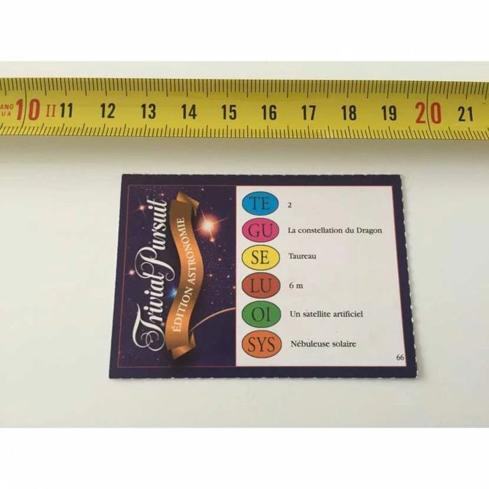 Pièce détachée jeu de société Trivial pursuit édition astronomie - photo numéro 11