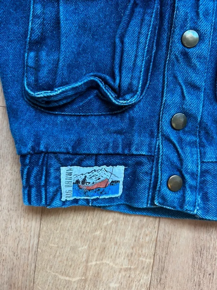 Veste en jean vintage - photo numéro 2