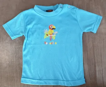 Tee-shirt Turquoise 2 ans