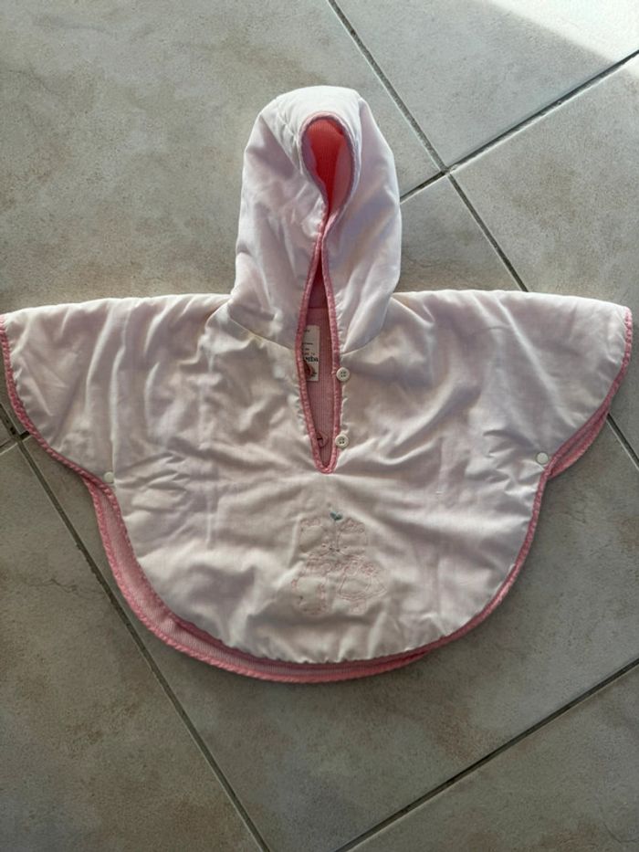 Poncho bébé 1 an vintage