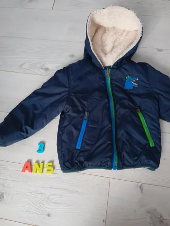 Manteau réversible Catimini 3 ans