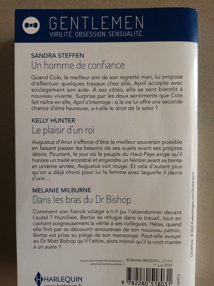 Livre : Harlequin Gentlemen - photo numéro 3