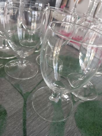 Lot de 6 verres à pieds