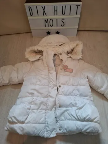 Manteau fille 18 mois