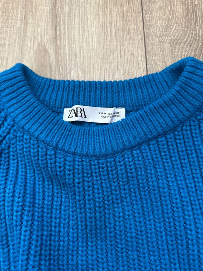 Pull bleu - photo numéro 2
