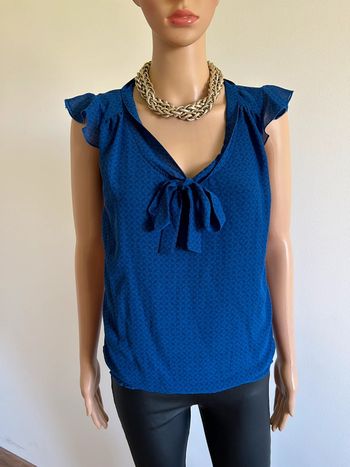Blouse bleue à manches courtes LolaLiza taille française 36 jamais portée