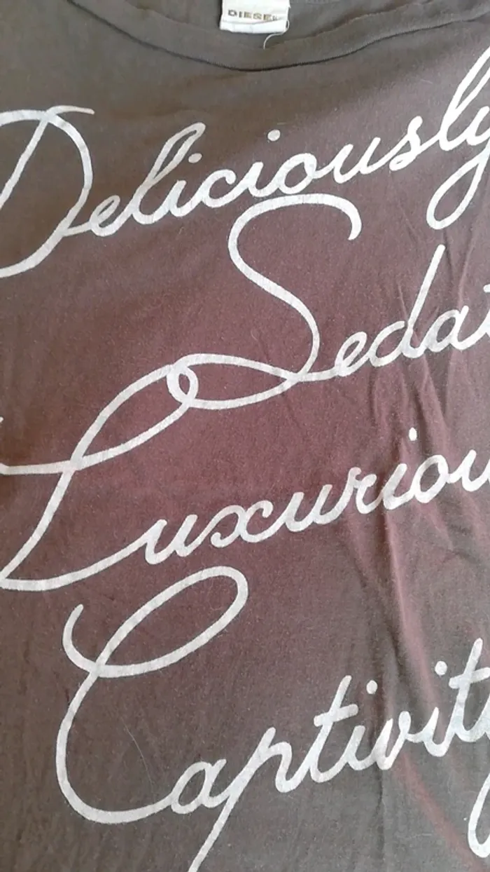 Tee shirt diesel s - photo numéro 3