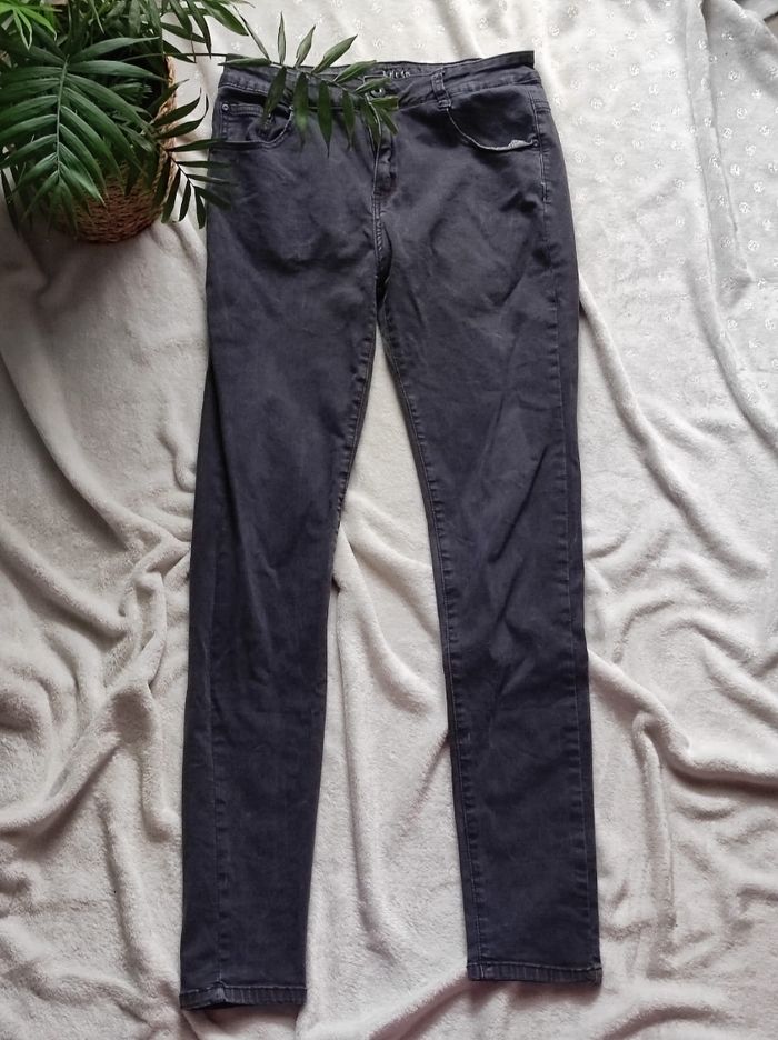 Jean skinny gris taille xl