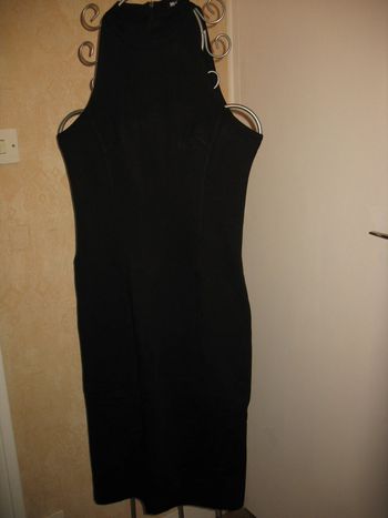 ROBE SM LONGUE NOIRE "LA HALLE" - TAILLE 38 - n°02