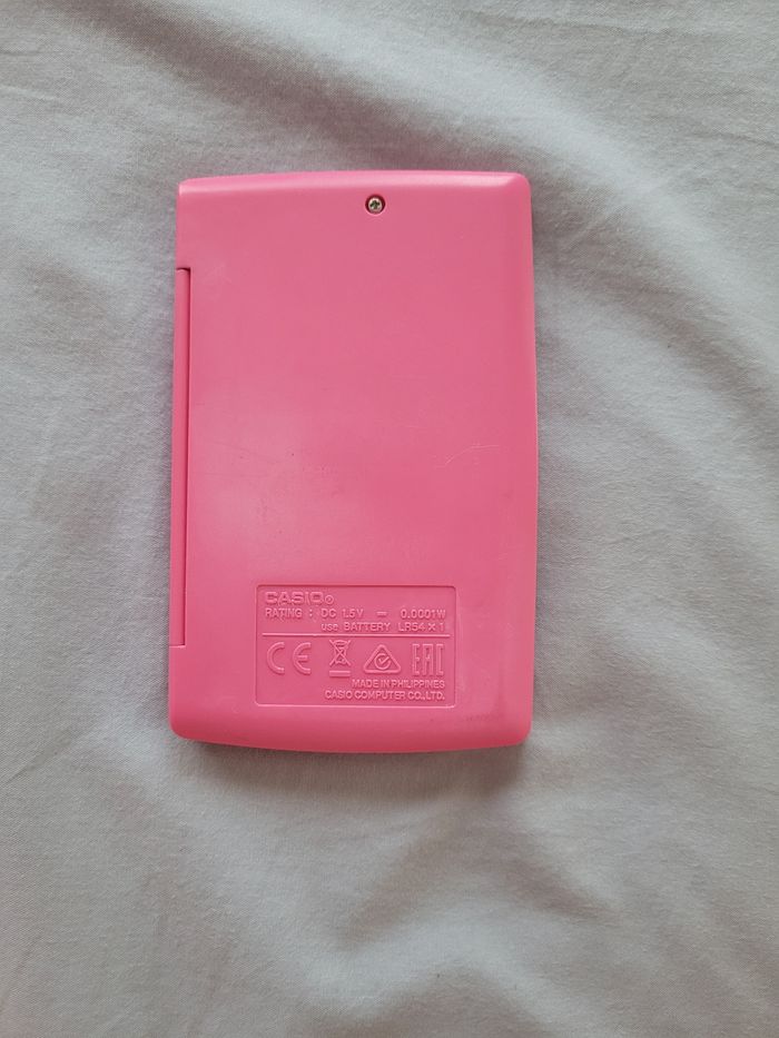 Calculatrice Casio petite fx rose Primaire - photo numéro 5