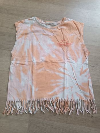 Tee-shirt à franges