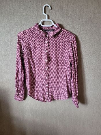 Chemise rose à motifs Freeman T. Porter