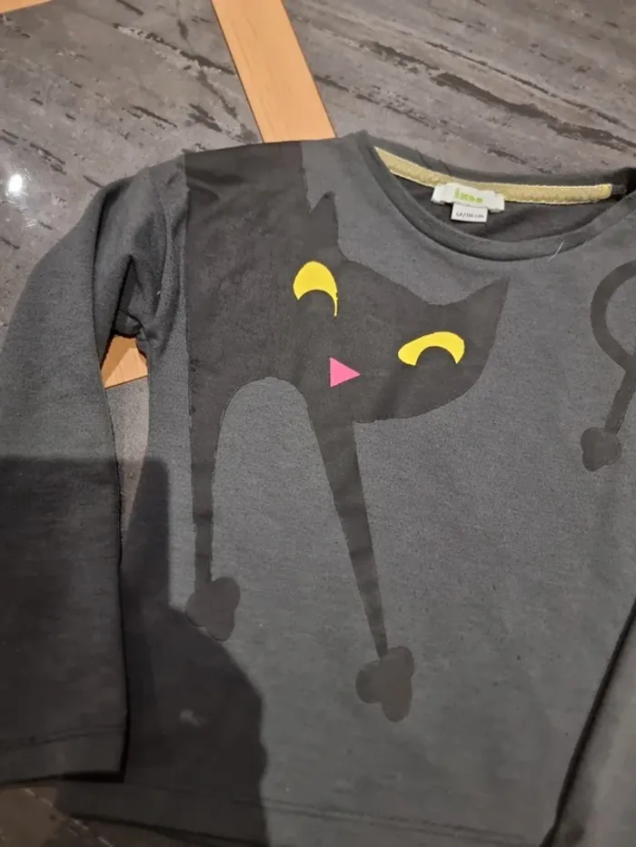 T-shirt manches longues Ixoo 6 ans - photo numéro 3