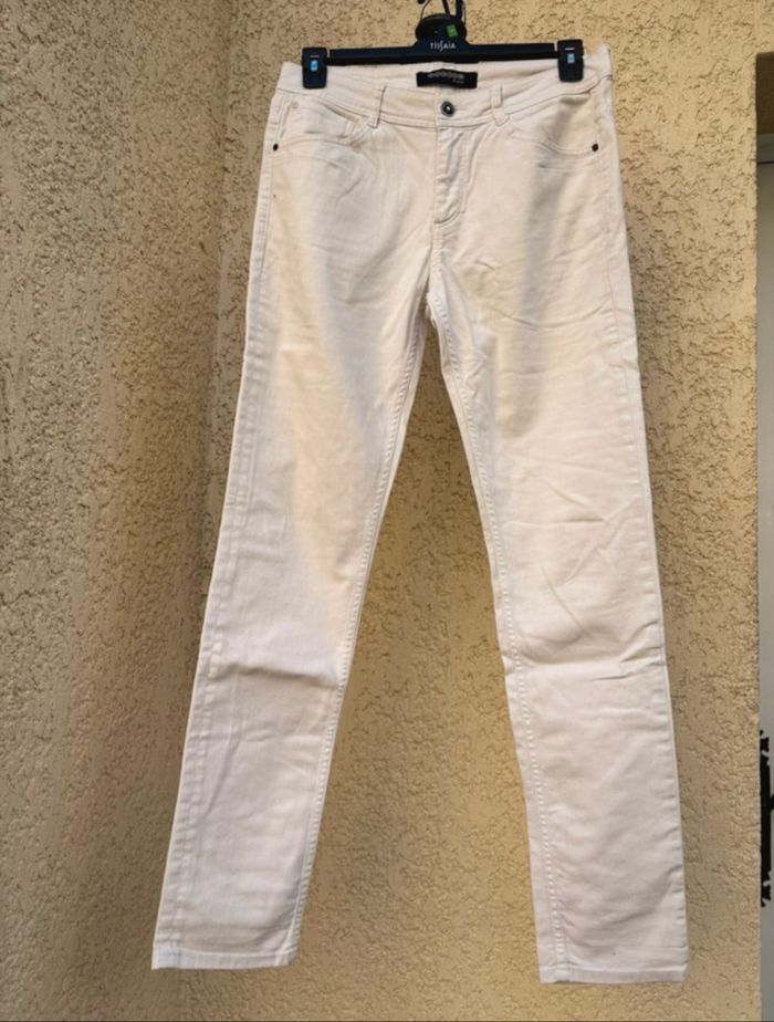 Pantalon homme blanc