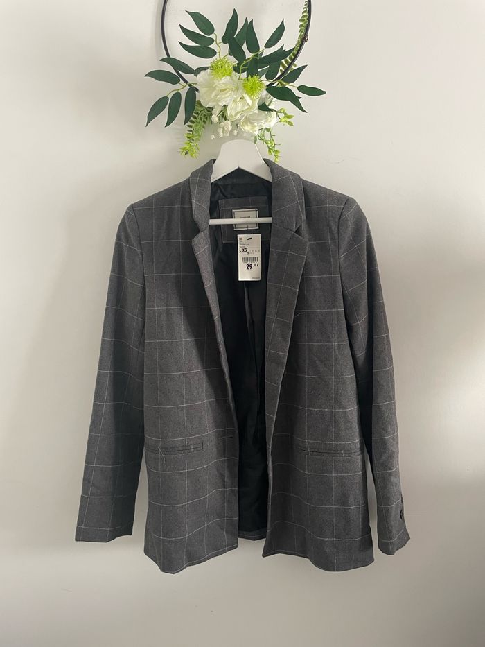 Carreaux Blazer Vert Pimkie Veste Surchemise Veste Pimkie Carreaux