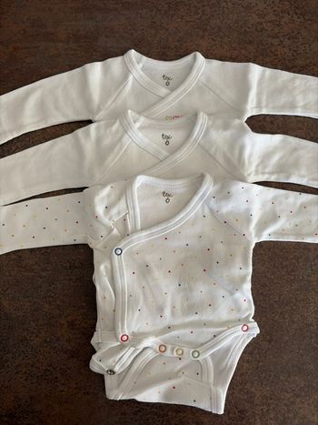 Lot de 3 bodies 