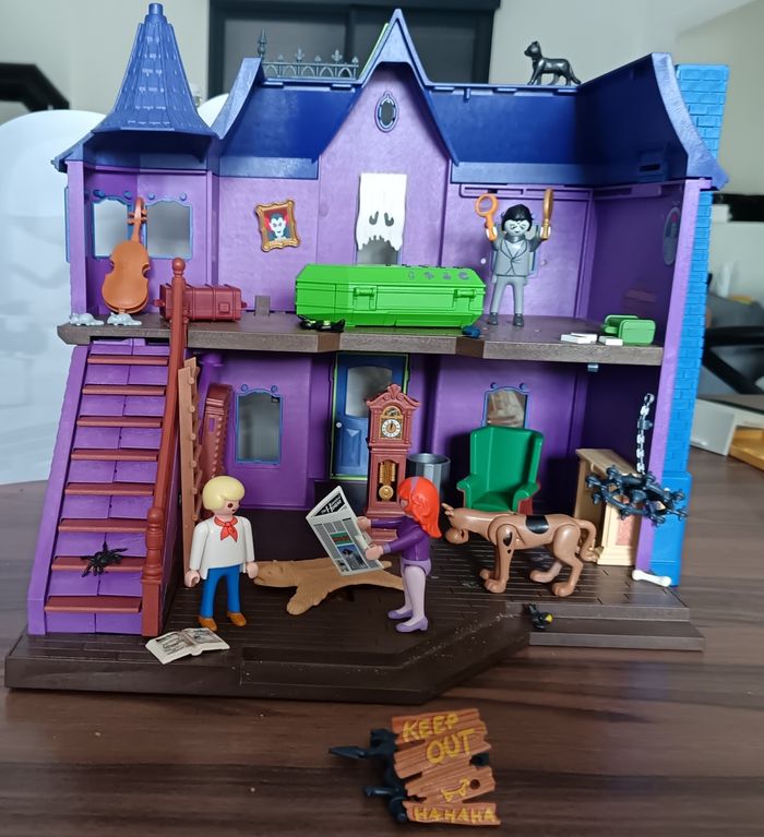 Manoir hanté Scoobi-doo Playmobil