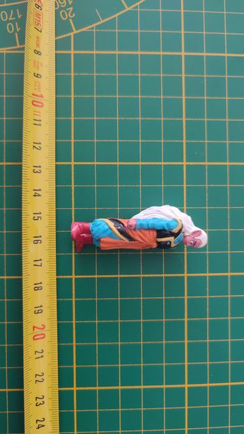 Jouet ancien vintage dans l'état mini figurine dragon ball z Kibitoshin AB Toys 6 cm 1989 #SP