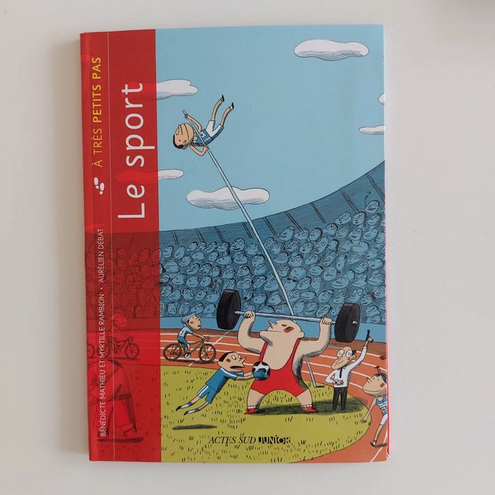 Livre - Le sport à très petits pas