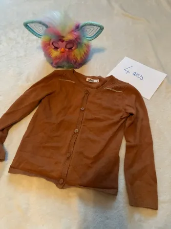 Gilet marron