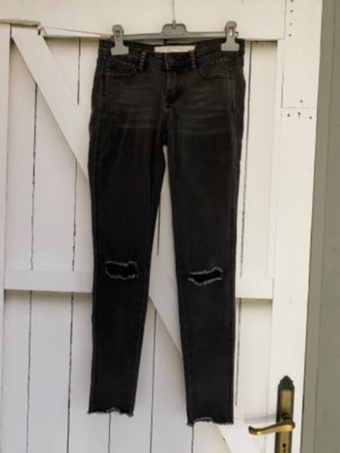 Jean skinny troué