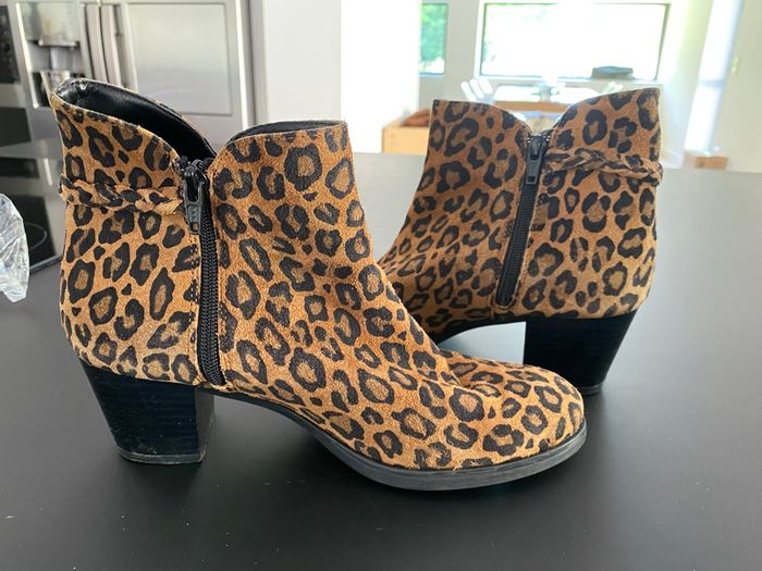 bottines léopard - photo numéro 3