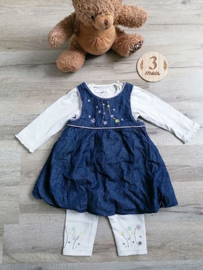 Ensemble 3 mois fille