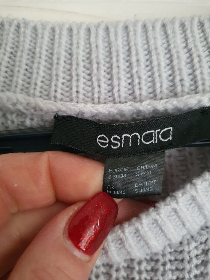 Pull gris - photo numéro 3