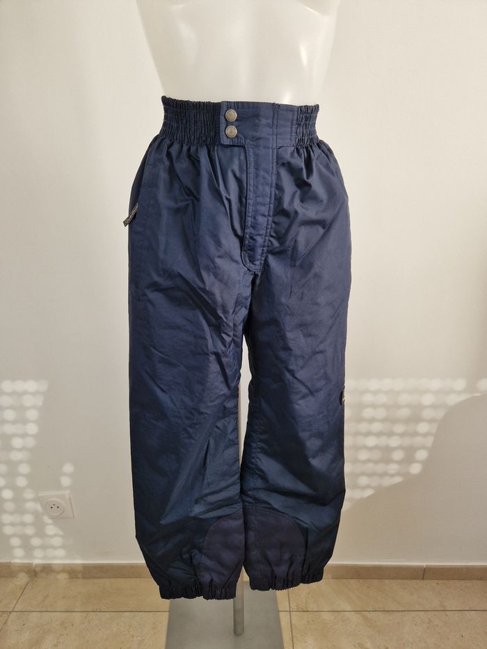 Pantalon bleu foncé de ski enfant Quechua