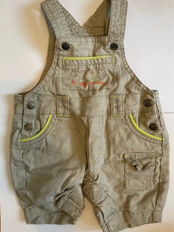 Salopette short - Taille 1 mois