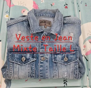 Urgent : Veste En Jean Mixte Taille L